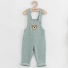 Dojčenské zahradníčky New Baby Luxury clothing Oliver zelené 56 (0-3m)