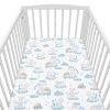 Bavlnené prestieradlo do postieľky New Baby Dráčik 120x60 cm