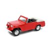1:34 1967 Jeep jeepster Commando Roadster (farba Červená)