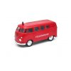 1:34 1963 Volkswagen T1 Bus (farba Červená)