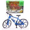 1:10 Kovový bicykel Cross ten (farba Červená)