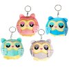Prívesok plyšová sovička