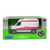 1:34 Mercedes Benz Sprinter Panel Van Notarz (farba Biela)