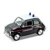1:34 Nuova Fiat 500 Carabinieri (farba Čierna)