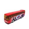 BUS Welly 1:60 Super Coach (farba Červená)