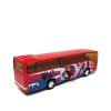 BUS Welly 1:60 Super Coach (farba Červená)