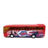 BUS Welly 1:60 Super Coach (farba Červená)