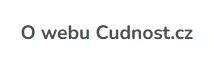 O webu Cudnost.cz