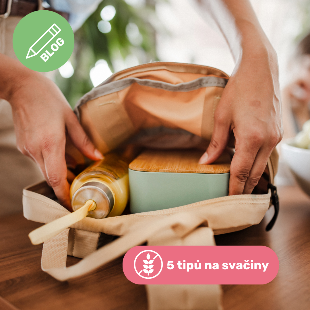 5 tipů na bezlepkové a bezlaktózové svačiny do práce nebo pro děti do školy. Jak udržet vyvážený jídelníček?