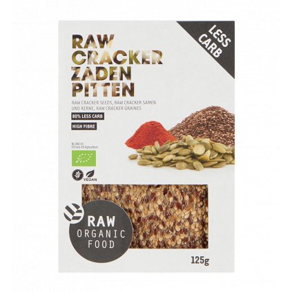 raw organic food crackers zaden pitten
