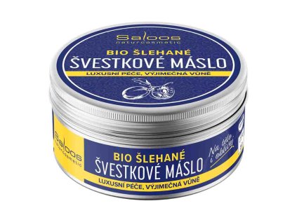 Saloos - šlehané bio švestkové máslo 150 ml
