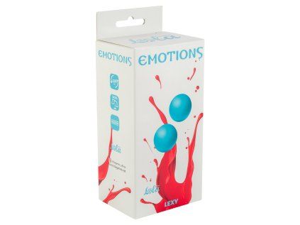Posilovací kuličky Emotions - Medium turquoise