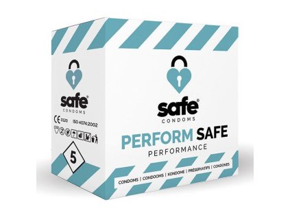 SAFE - Kondomy Perform Safe Performance 5 ks