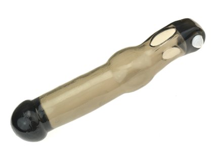 Vibrační nasazovák na penis (19.4cm)