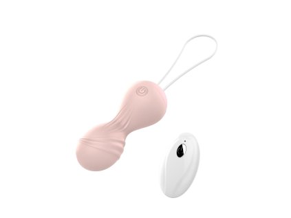 Vibrační silikonové Kegel Balls Flesh