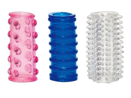 Set návleků Tokio Sleeves Silikon - 3ks
