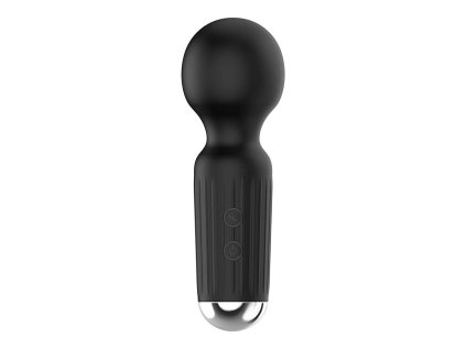 Vibrátor-Rechargeable Mini Masager USB 20 funkcís - Black