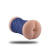 Masturbátor Doppio Maschile vagina & anal - modrá