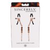 SPORTSHEETS AMBER BEADED NIPPLE CLAMPS