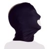Head mask mouth black BK