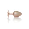 Plug-Jewellery Pearl Gold PLUG- Clear L