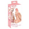 NS Dildo s pohyblivou kůží 18,7 cm