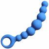 Plug-Anal Beards Flexible Wand Blue 18 cm