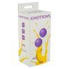 Posilovací kuličky Emotions - Large purple