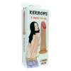 Dildo KEKROPS 18 cm - flexibilní
