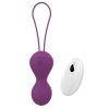 Vibrační silikonové Kegel Balls Purple