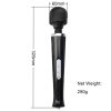 Vibrátor-Magic Massager Wand Cable 110-240V Black 10 funkcí