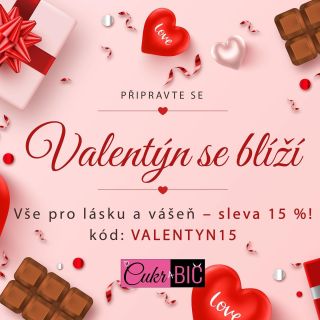 💖 Valentýnská sleva -15 % na vše! 💖 Připravte se na nezapomenutelný Valentýn plný vášně a objevování! 🎁🔥 Do 14. února 2025...