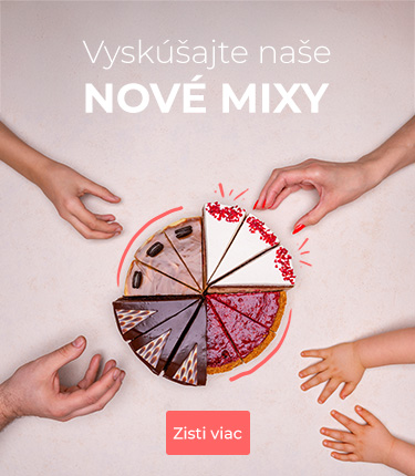 Nové mixy torty cheesecakes raw vegan 2025 cukrári.sk bratislava