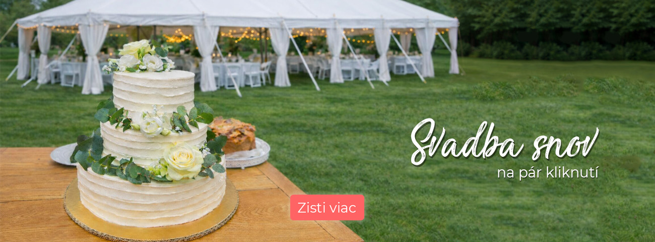 zaži s nami svadbu snov, svadobná torta a candy bar od cukrári.sk