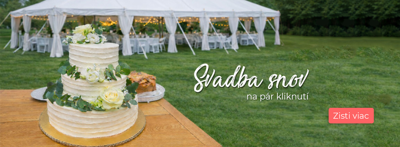 zaži s nami svadbu snov, svadobná torta a candy bar od cukrári.sk
