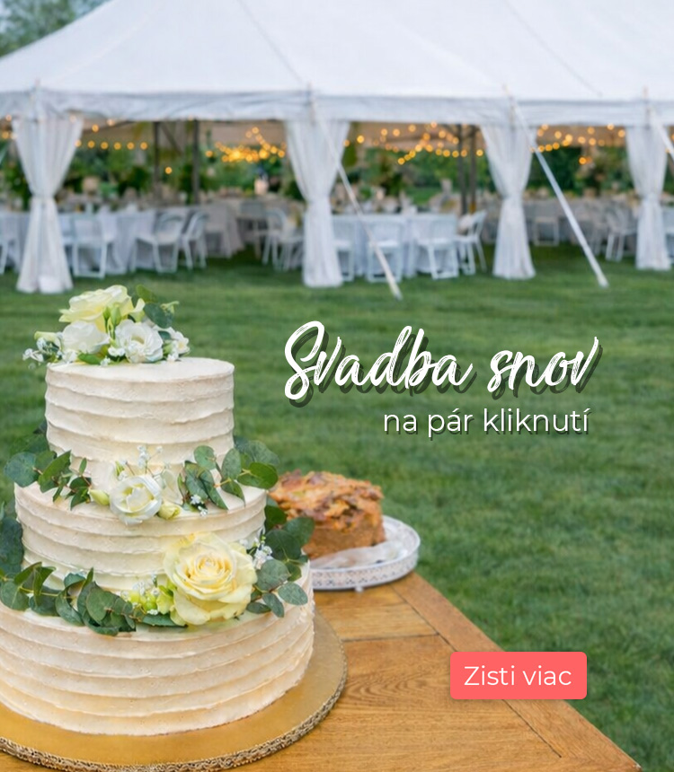 zaži s nami svadbu snov, svadobná torta a candy bar od cukrári.sk
