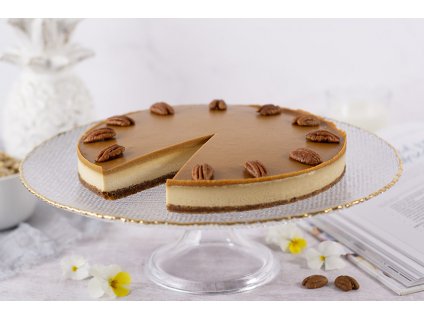 Vegan arašidový Cheesecake Vegan peanut cheesecake cukrari.sk