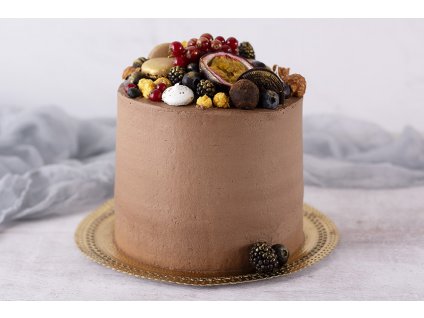 čokoládovo ovocná atyp torta 15cm cukrari.sk