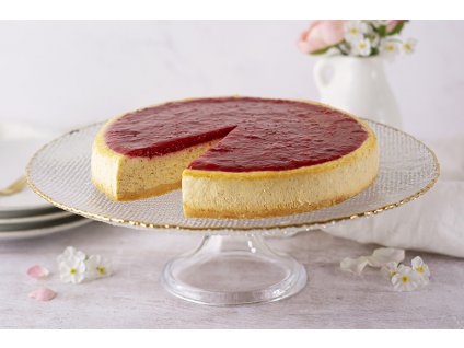 Bezlepkový Malinový Cheesecake Bezlepkový Raspberry Cheesecake