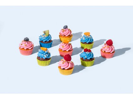 blue pink cupcakes modro ružové cupcakes cukrári.sk