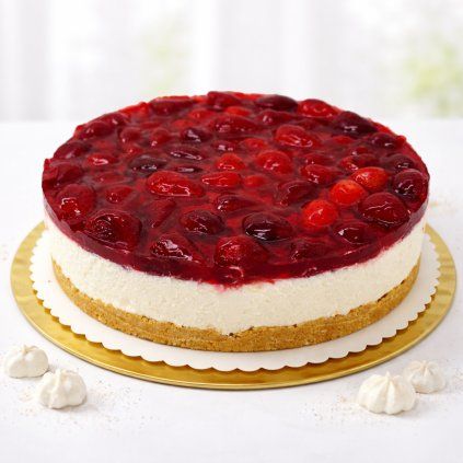 Jahodový cheesecake