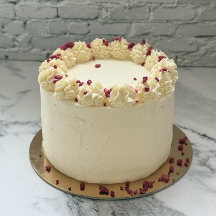 Mascarpone dort s malinami