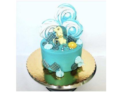 Baby blue dort