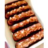 Éclair Snickers – arašídový krém se slaným karamelem a arašídy