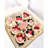 Cupcakes čokoláda   s cream cheese a karamelovou náplní