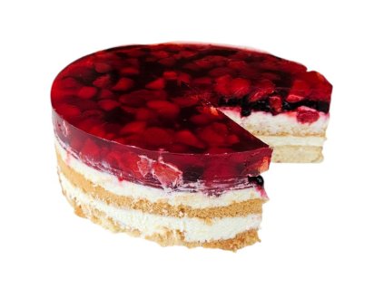 jogurtovy dort s ovocem