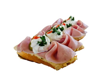 chlebicek vajickovy se sunkou