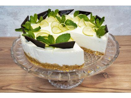 Cheesecake s limetkami