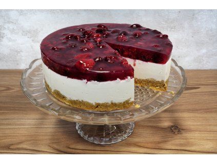 Cheesecake malina s želé
