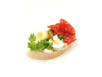Chorizo chlebíček